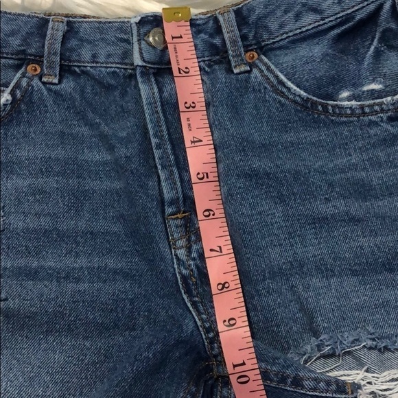 Topshop Moto Ashley high waist distressed size 10 - Picture 13 of 14